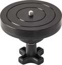 LIBEC Flat-base adapter for 100mm bowl tripods