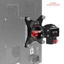 SHAPE PUSH BUTTON VESA MONITOR MOUNT FOR C-STAND & BABY PIN