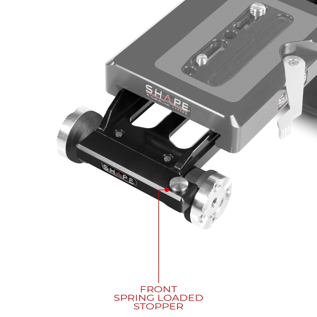 SHAPE ARRI DOVETAIL SHOULDER MOUNT WITH HAND15 HANDLES