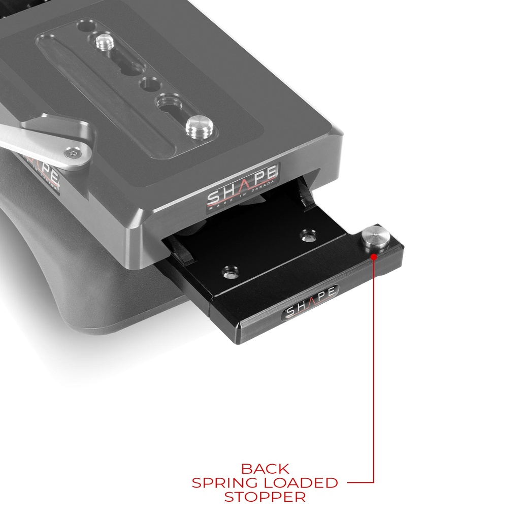 SHAPE ARRI DOVETAIL SHOULDER MOUNT WITH HAND15 HANDLES