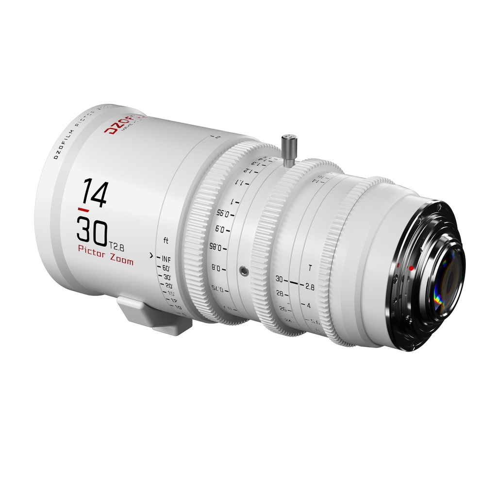 DZOFILM Pictor 14-30 T2.8 Cine Zoom Lens for PL and EF Mount (White）