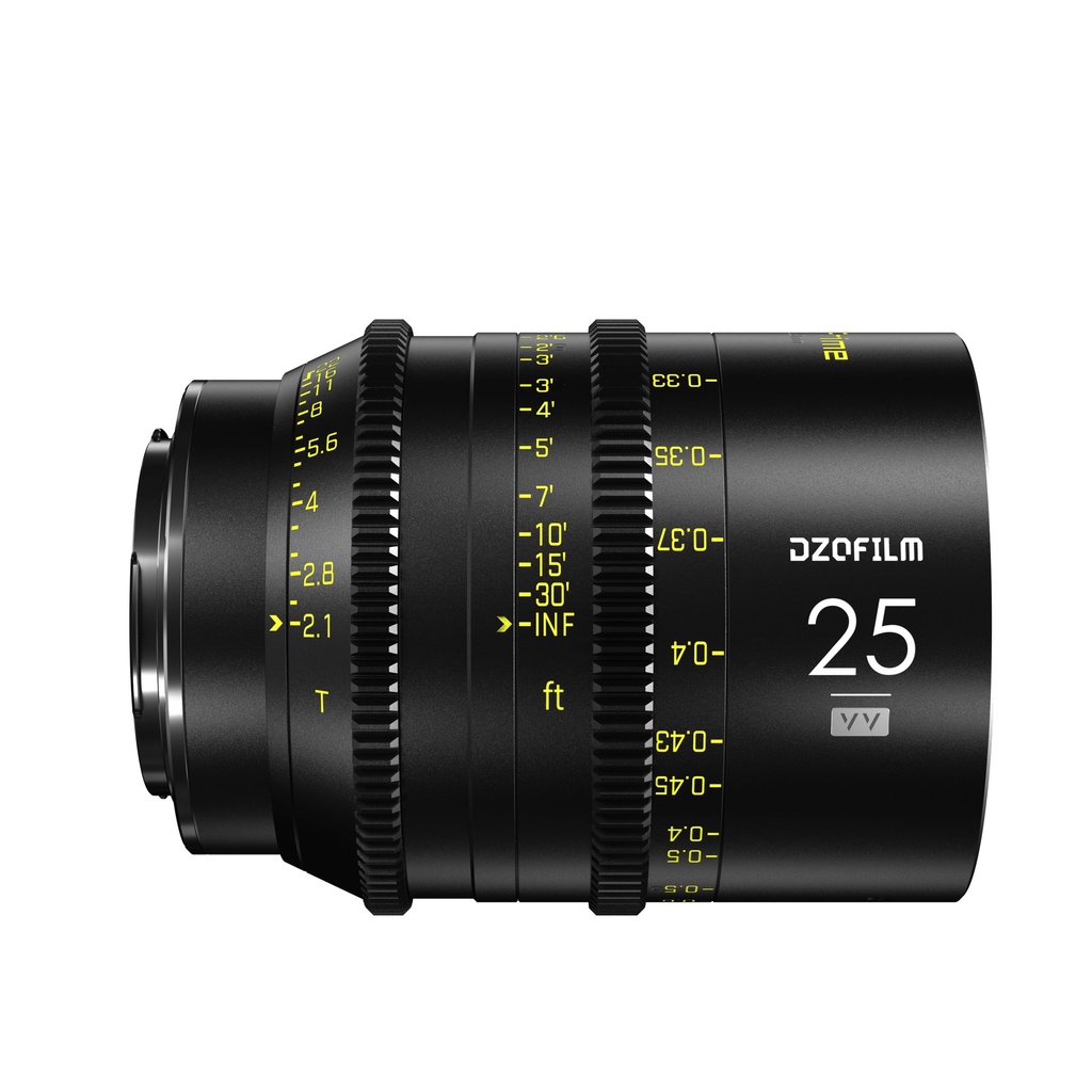 DZOFILM VESPID Prime Cine 10-Lenses Kit - 16/21/25/35/40/50/75/100/125 T2.1 + Macro 90 T2.8 imperial (original PL)