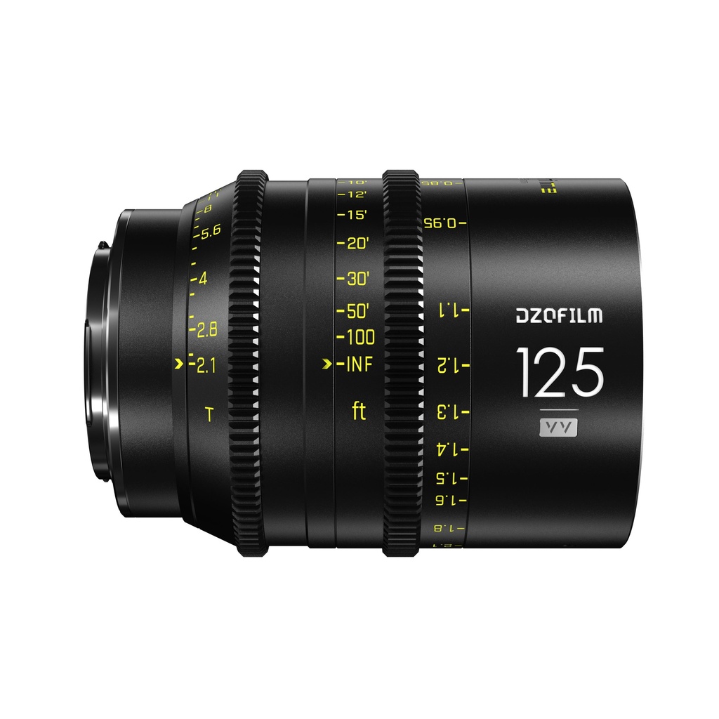 DZOFILM VESPID Prime Cine 10-Lenses Kit - 16/21/25/35/40/50/75/100/125 T2.1 + Macro 90 T2.8 imperial (original PL)