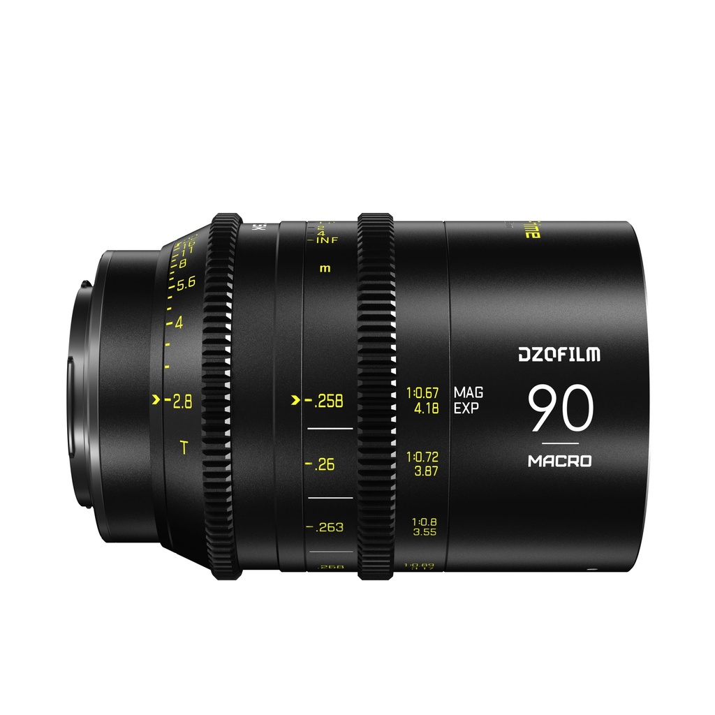 DZOFILM VESPID Prime Cine 10-Lenses Kit - 16/21/25/35/40/50/75/100/125 T2.1 + Macro 90 T2.8 imperial (original PL)