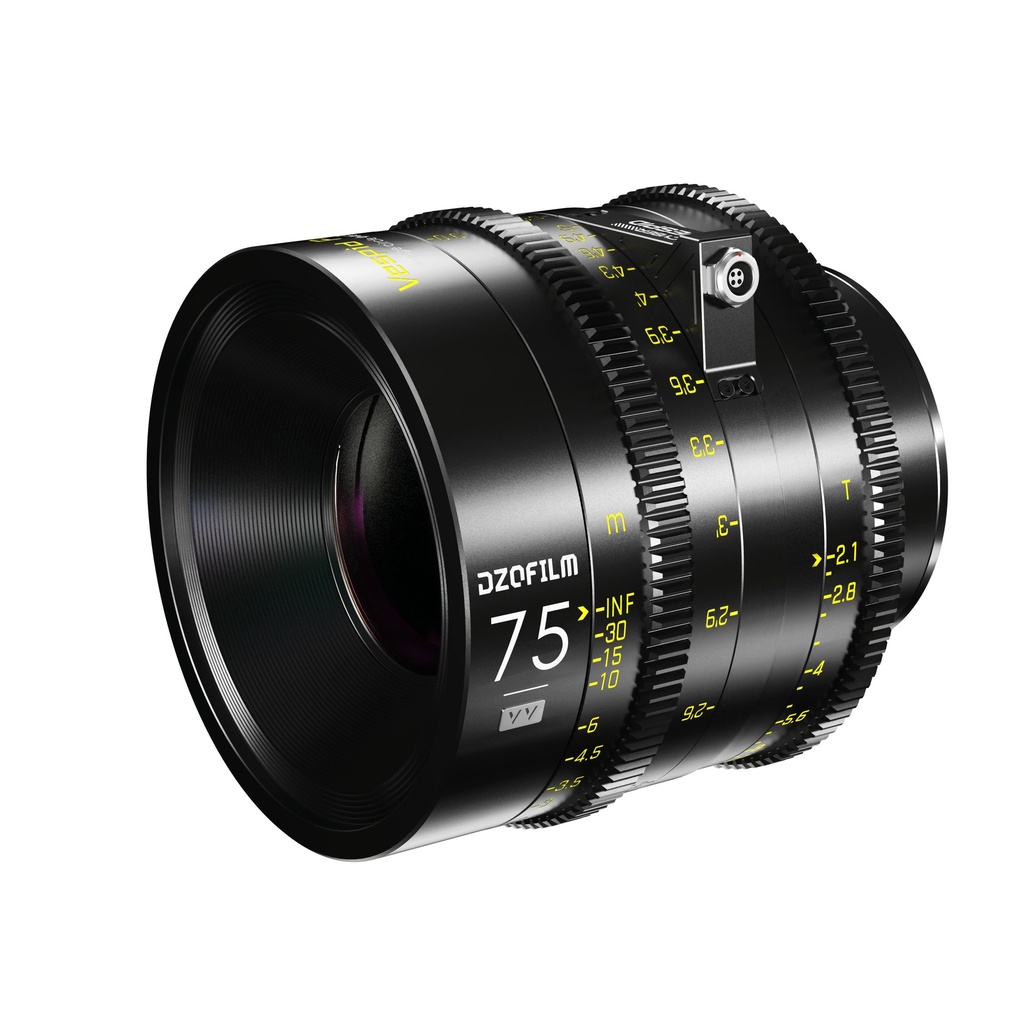 DZOFILM Vespid Cyber Full-Frame Prime Lens - 75 T2.1 (PL and EF Mount, with Data Interface)