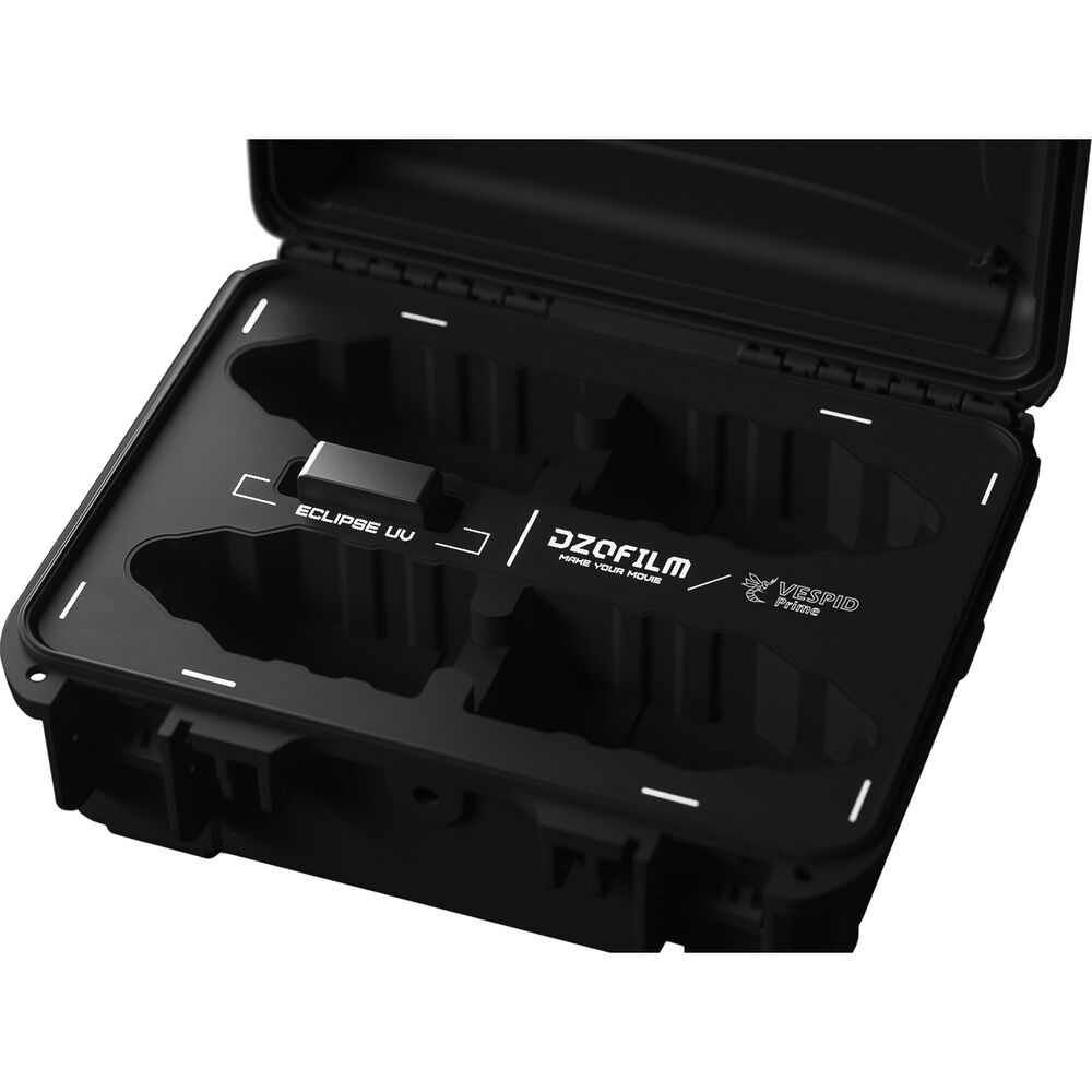 DZOFILM Hard Case for Vespid Prime 4-Lens Kit (35,50,125, Macro 90/25,75,100, Macro 90) 