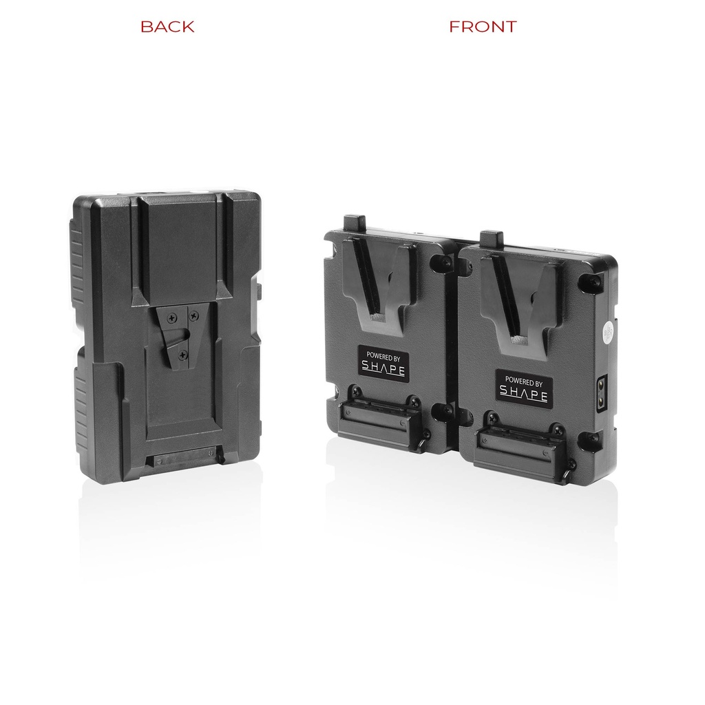SHAPE Dual V-Mount Hot Swap Mini Battery Plate