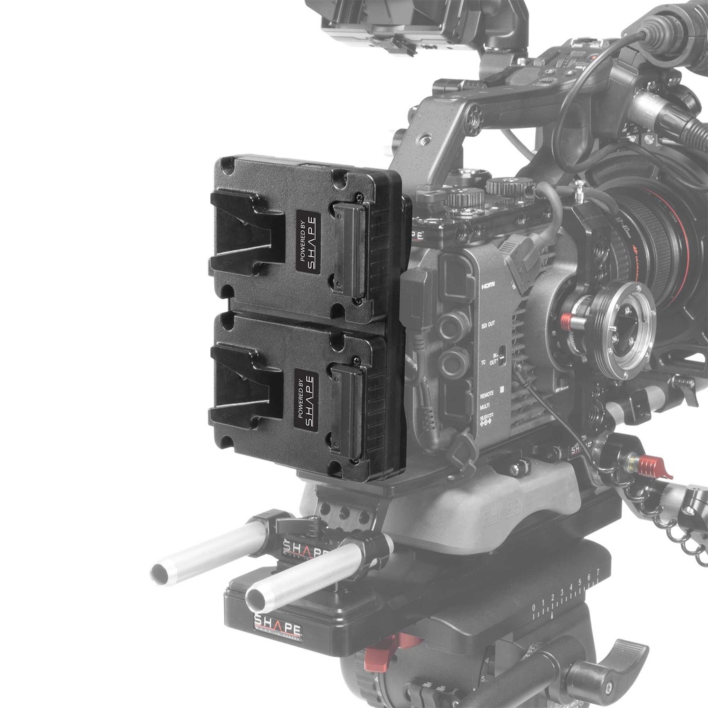SHAPE Dual V-Mount Hot Swap Mini Battery Plate