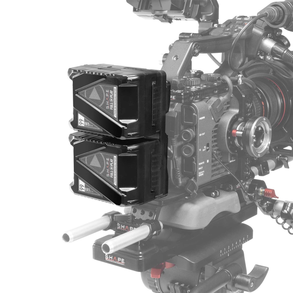 SHAPE Dual V-Mount Hot Swap Mini Battery Plate