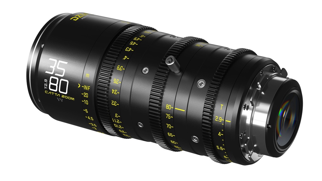 DZOFILM CATTA Ace ZOOM 35-80 T2.9 PL/EF (Black) with Case