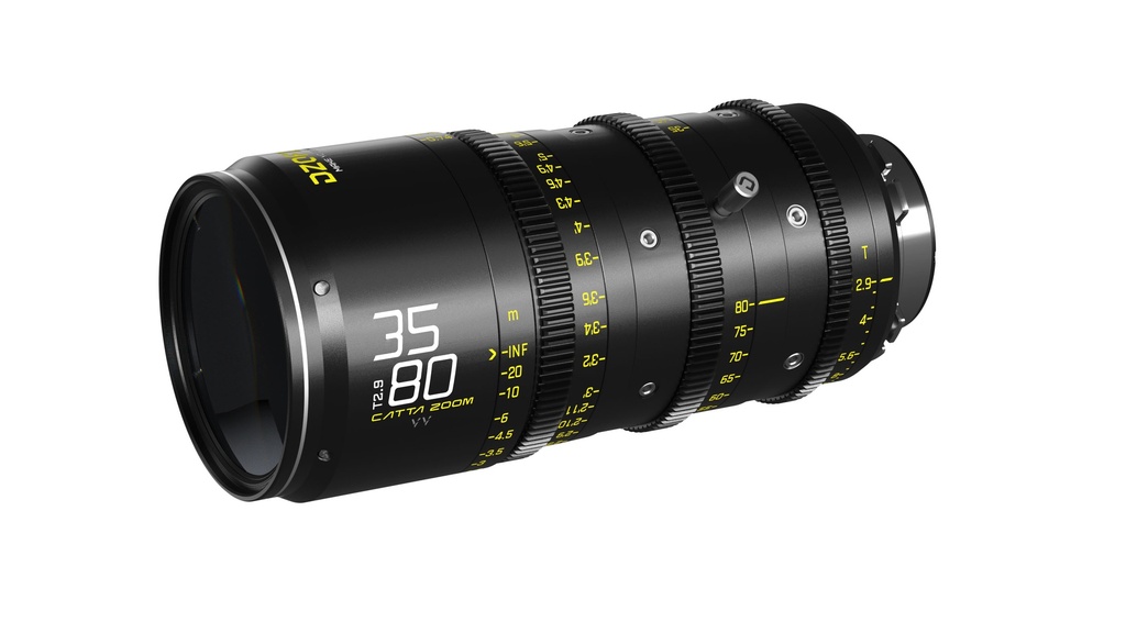 DZOFILM CATTA Ace ZOOM 35-80 T2.9 PL/EF (Black) with Case
