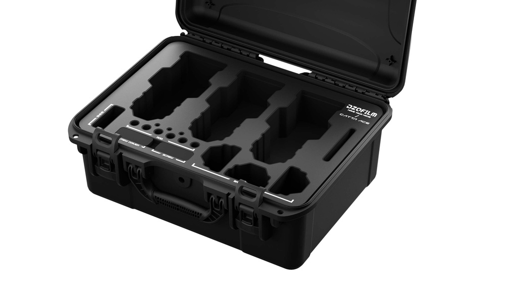DZOFILM Hard Case for Catta Ace Zoom 3-Lens Kit (18-35/35-80/70-135)