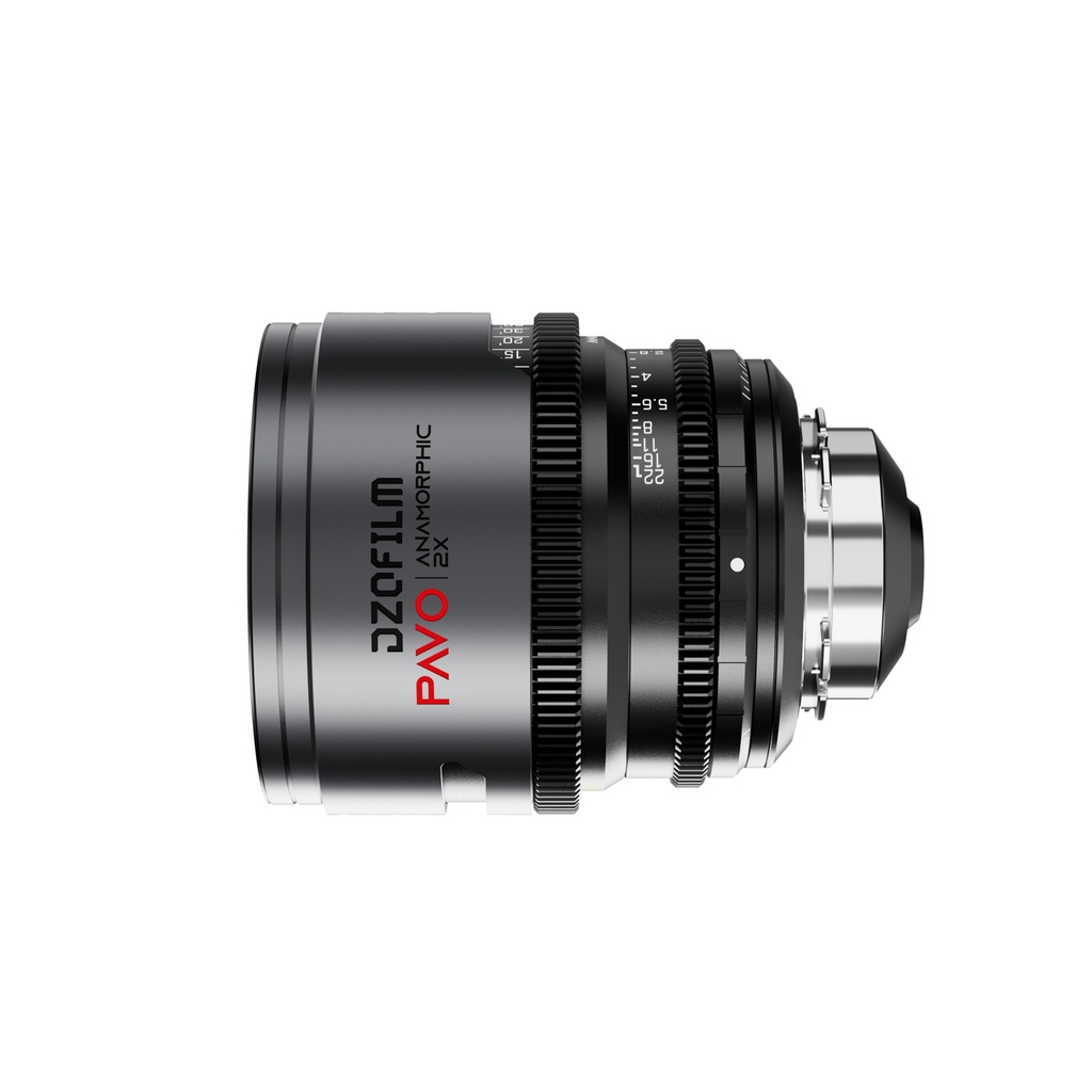 DZOFILM Pavo 2x Anamorphic 55mm T2.1 for PL/EF Mount (S35) imperial - Golden Coating