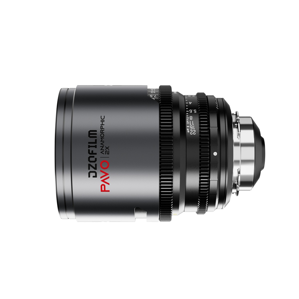 DZOFILM Pavo 2x Anamorphic 75mm T2.1 for PL/EF Mount (S35) imperial - Golden Coating