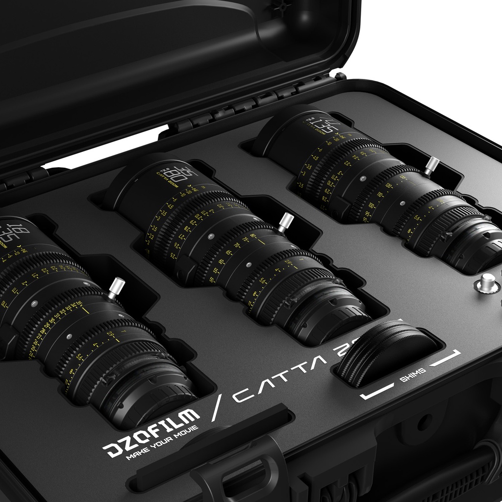 DZOFILM Catta Zoom Bundles_18-35/35-80/70-135 T2.9-E Mount(Black)