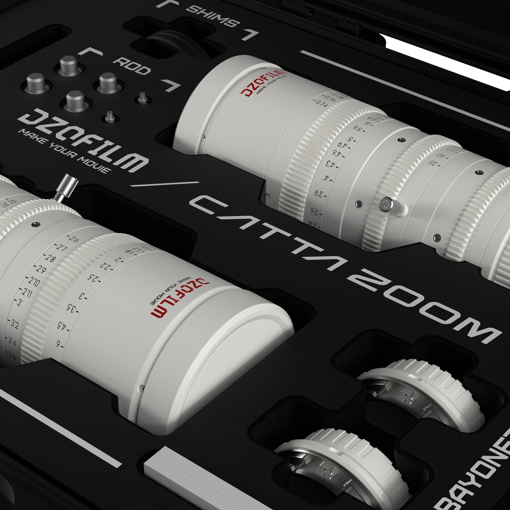 DZOFILM Catta Zoom Bundles_18-35/70-135 T2.9-E Mount(White)