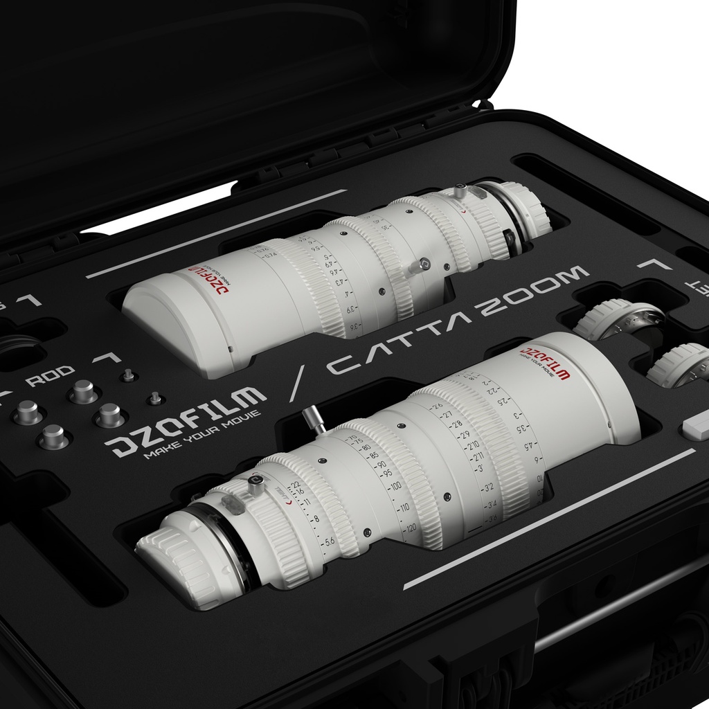 DZOFILM Catta Zoom Bundles_18-35/70-135 T2.9-E Mount(White)