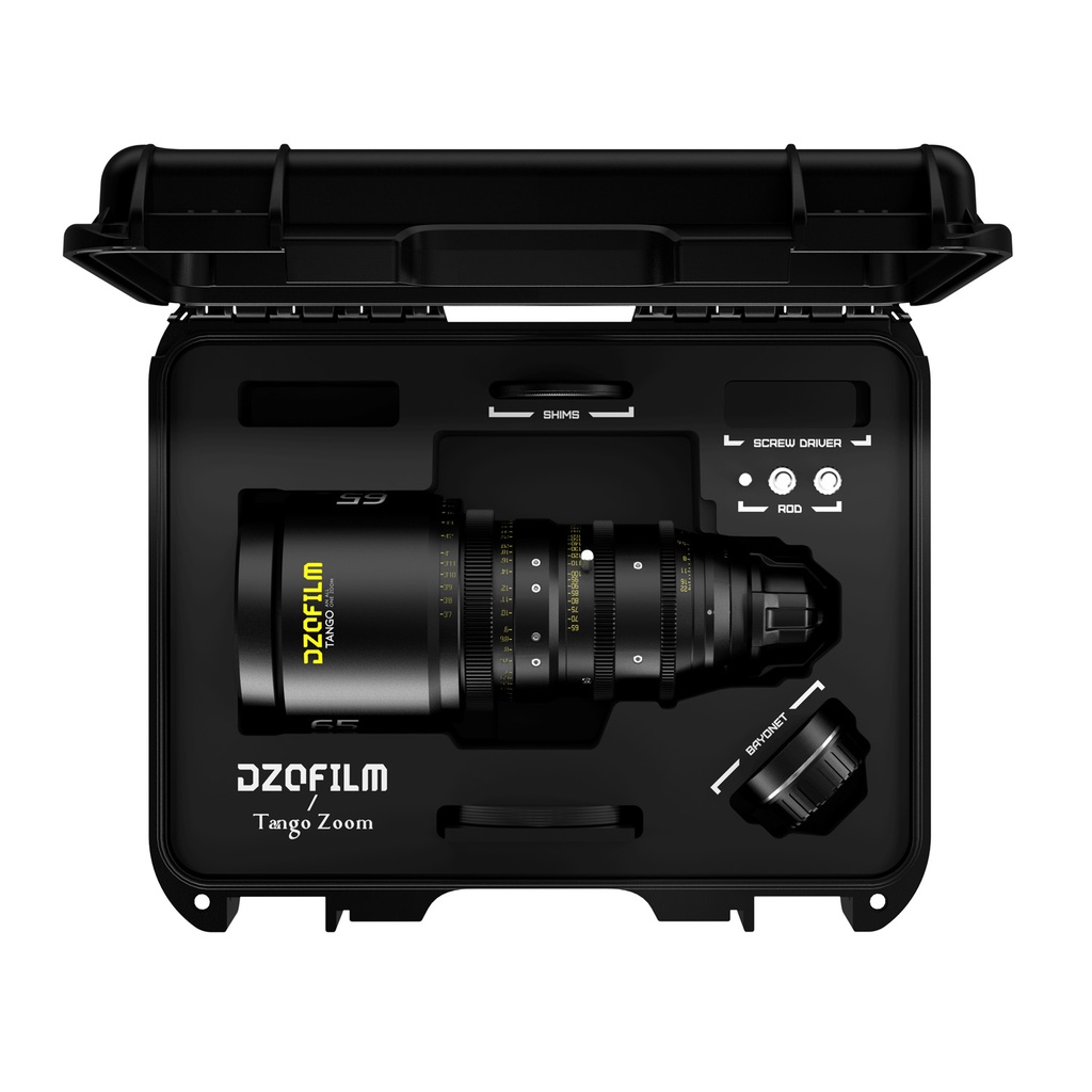 DZOFILM Tango 2-Lens Kit (18-90mm T2.9/65-280mm T2.9-4) for PL&EF Mount (S35) metric (w/o servo)
