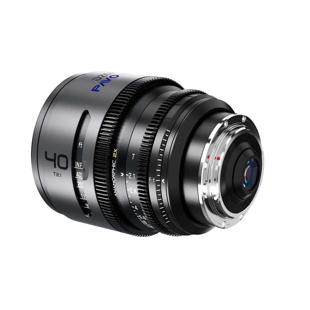 DZOFILM Pavo 2x Anamorphic 6-Lens Kit (28/32/40/55/75/100mm T2.1) for PL/EF Mount (S35) metric - Blue Coating