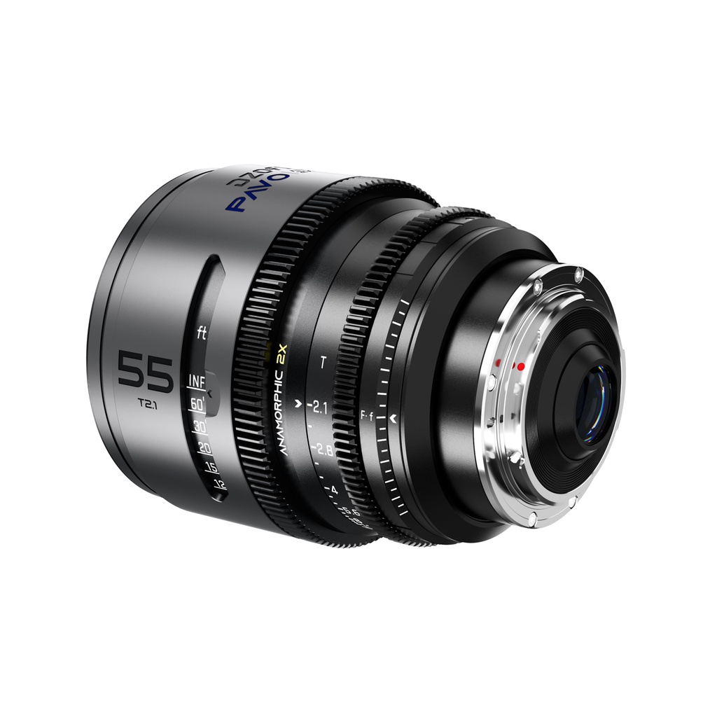 DZOFILM Pavo 2x Anamorphic 3-Lens Kit (32/55/100mm T2.1) for PL/EF Mount (S35) metric - Blue Coating