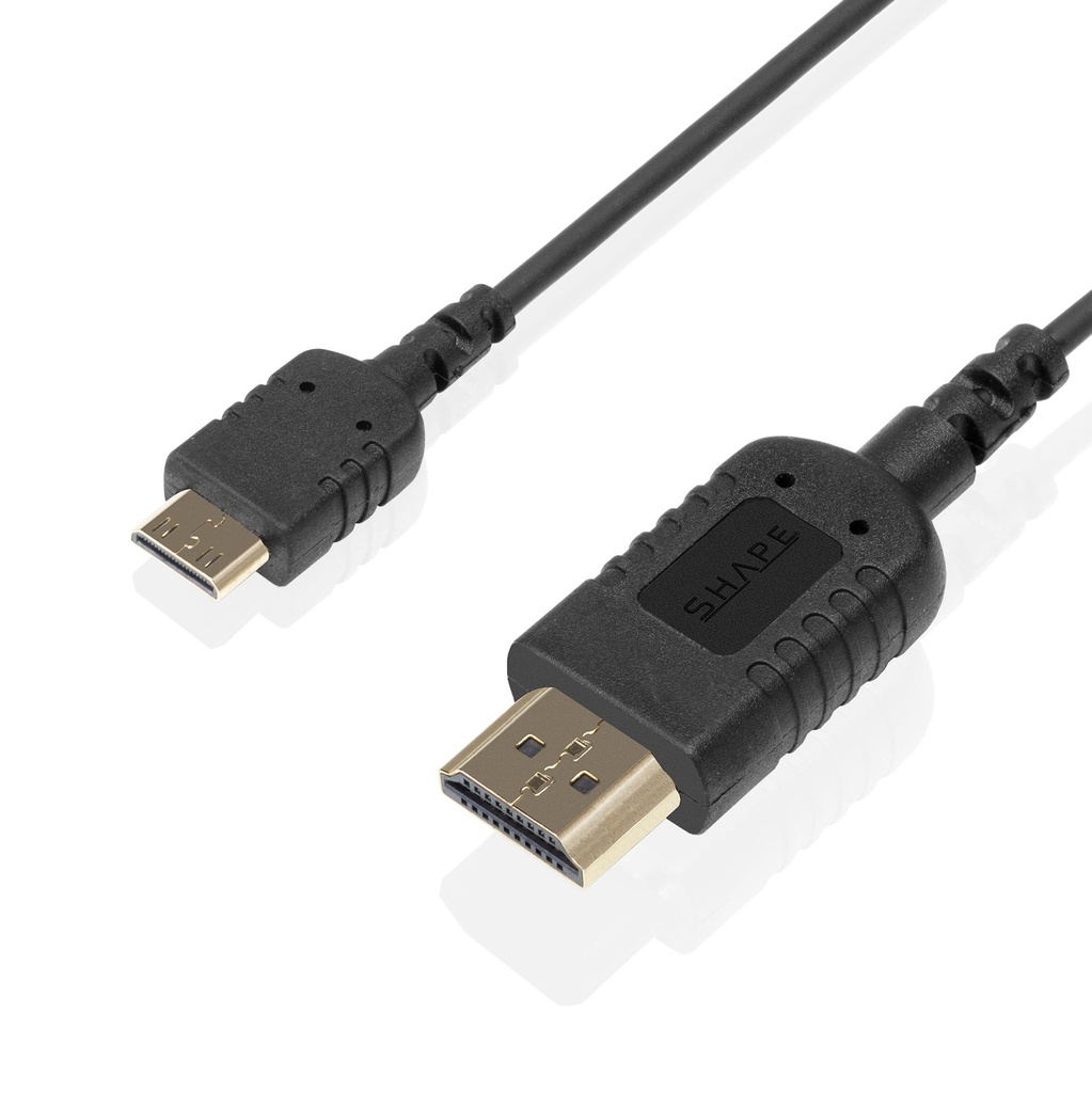 SHAPE SKINNY HDMI TO Mini HDMI 8K ULTRA HIGH-SPEED CABLE 18’’