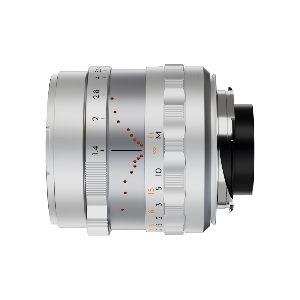 THYPOCH Full-frame Photography Lens Simera 28mm f1.4 for Leica M Mount - Silver