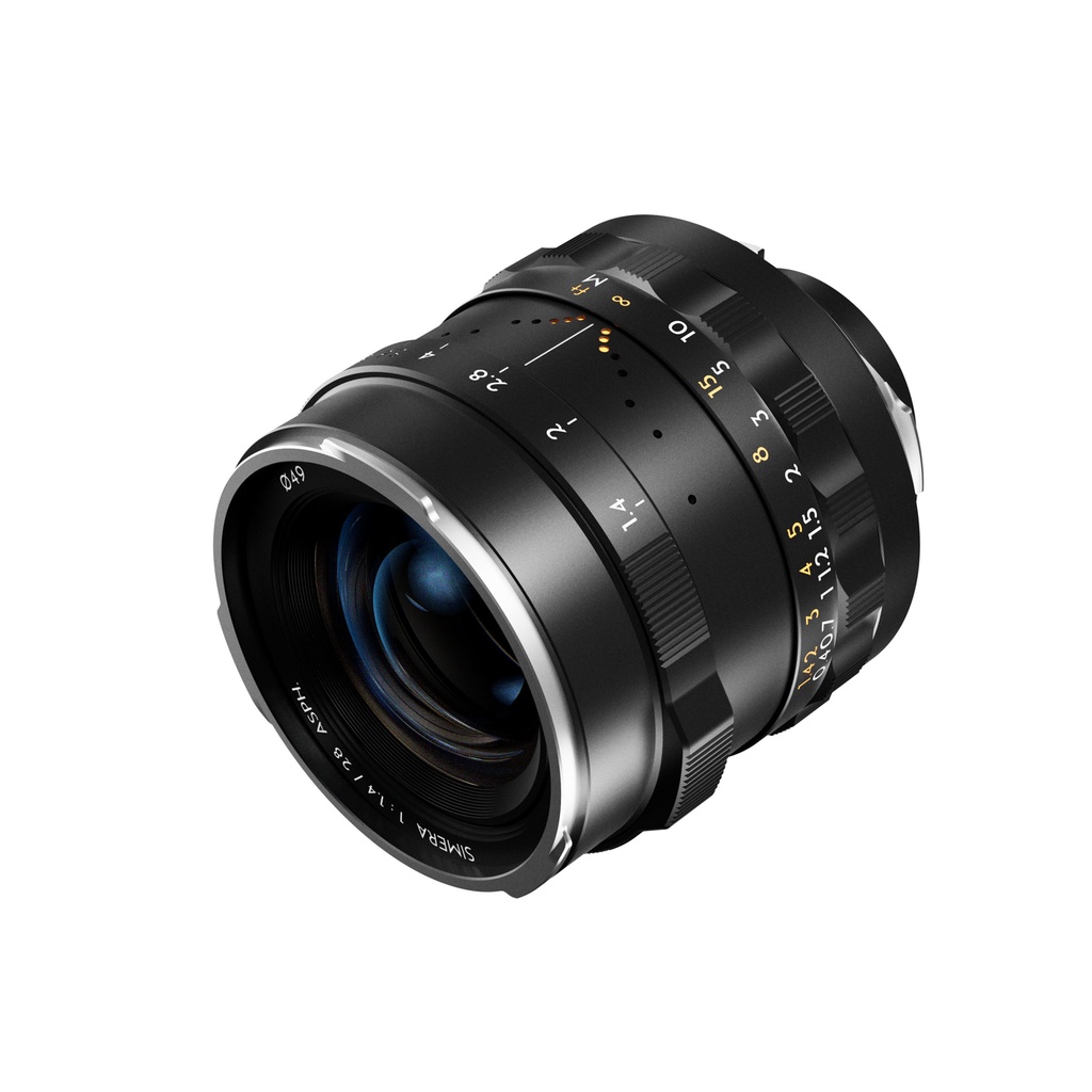 THYPOCH Full-frame Photography Lens Simera 28mm f1.4 for Leica M Mount - Black