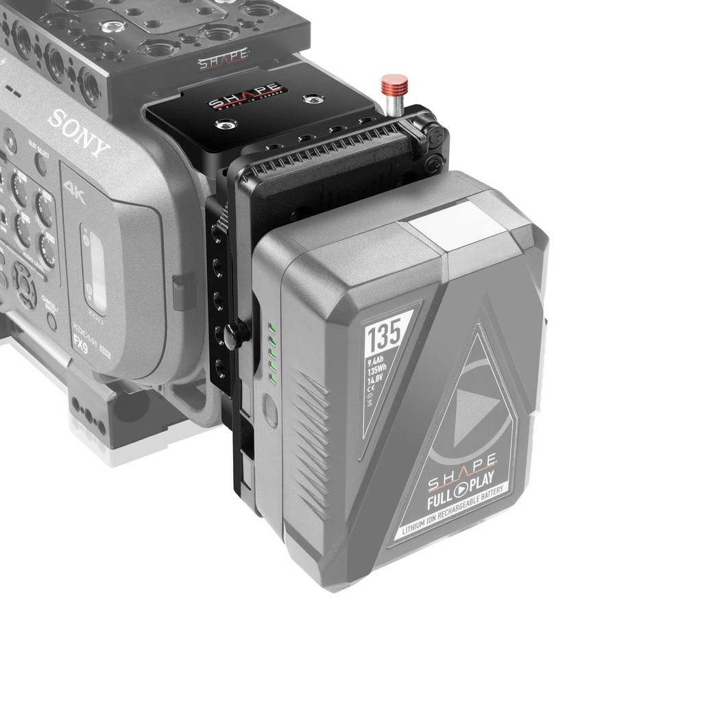 SHAPE SONY FX9 V-MOUNT PIVOTING BATTERY PLATE