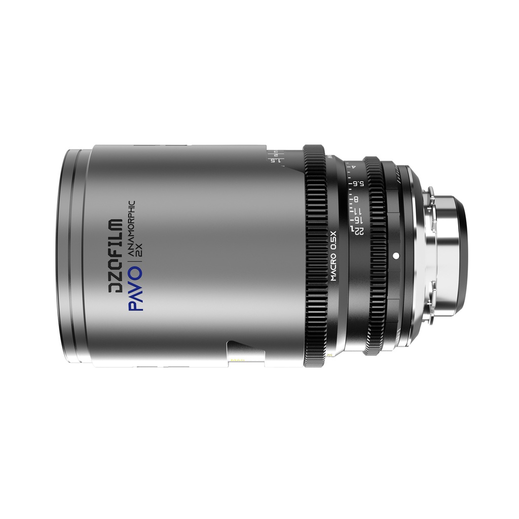 DZOFILM Pavo 2x anamorphic Prime Macro 65mm T2.8-Blue Coating- PL&EF mount (metric)