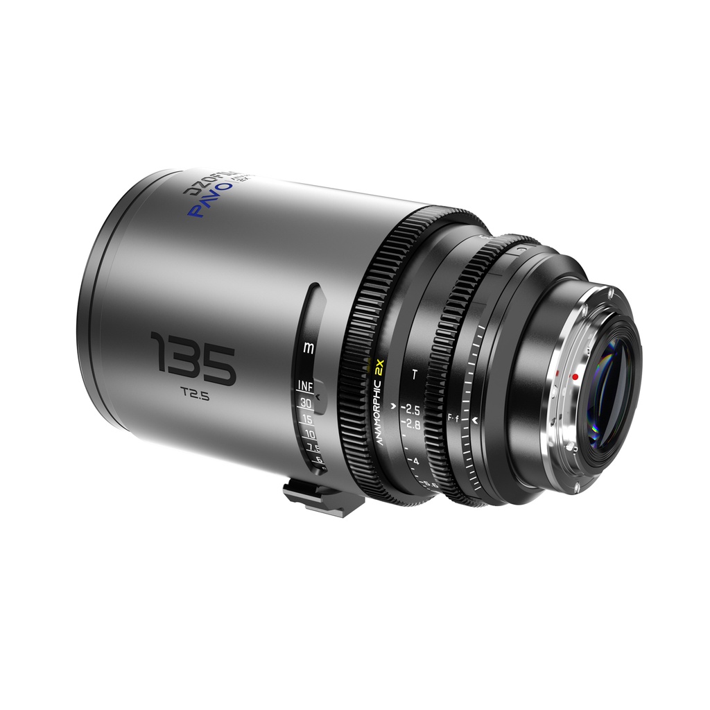 DZOFILM Pavo 2x anamorphic Prime 135mm T2.5 -Blue Coating- PL&EF mount (metric)
