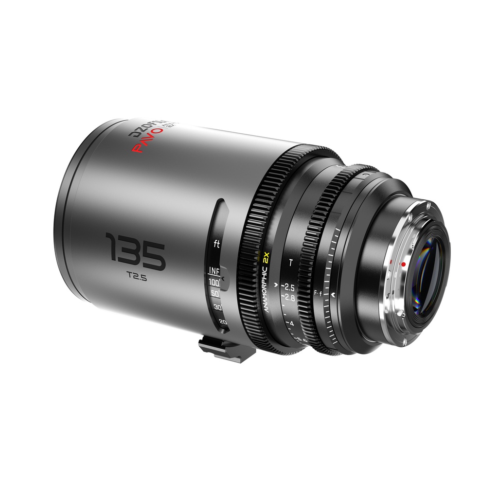 DZOFILM Pavo 2x anamorphic Prime 135mm T2.5-Neutral Coating- PL&EF mount (imperial)