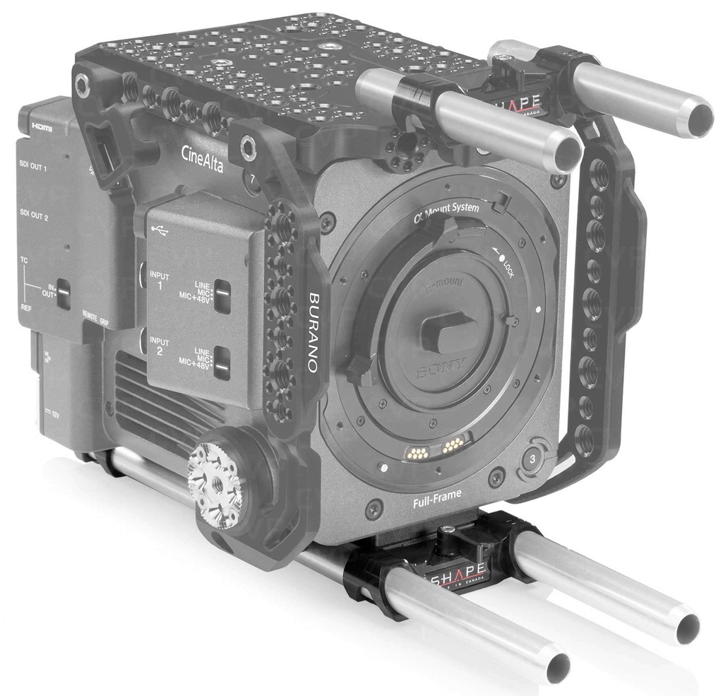 SHAPE 15mm LWS Baseplate for Sony Burano