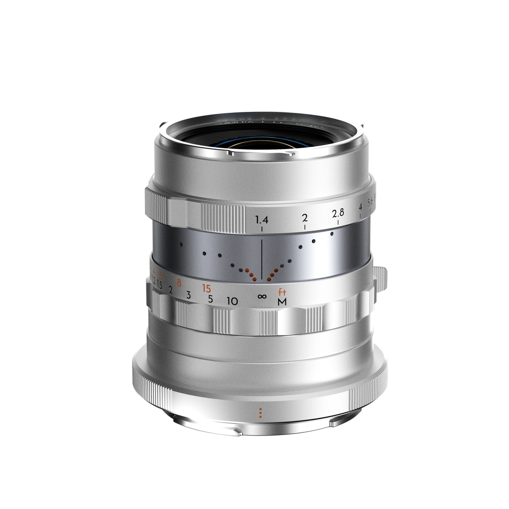 THYPOCH Full-frame Photography Lens Simera 28mm f1.4 for Nikon Z Mount - Silver