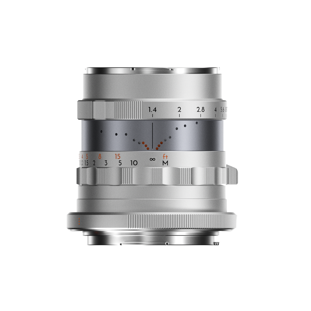 THYPOCH Full-frame Photography Lens Simera 28mm f1.4 for  Canon RF Mount - Silver