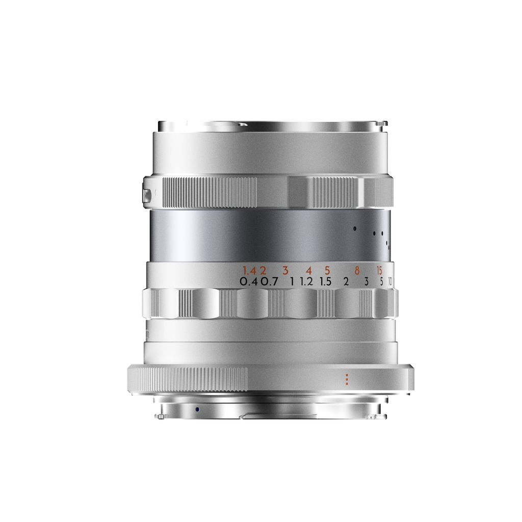THYPOCH Full-frame Photography Lens Simera 28mm f1.4 for  Canon RF Mount - Silver