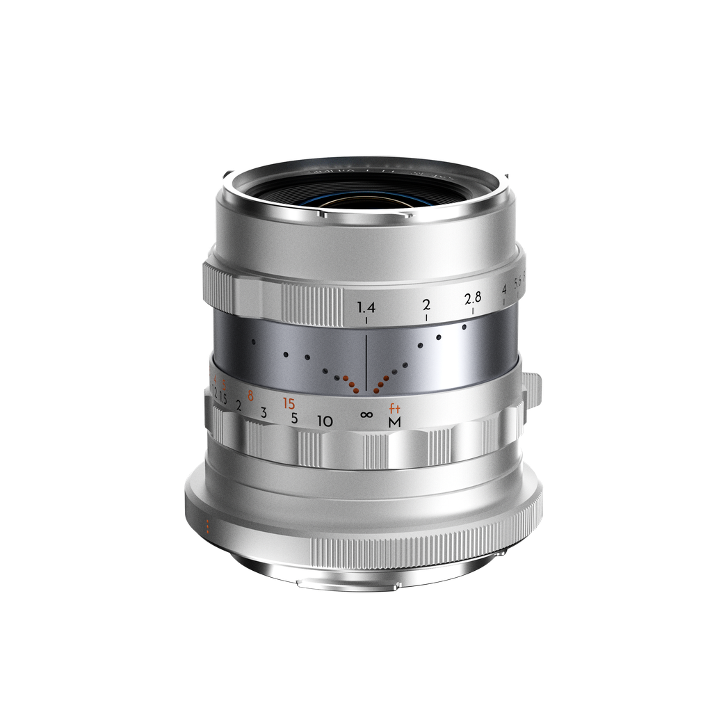 THYPOCH Full-frame Photography Lens Simera 28mm f1.4 for  Canon RF Mount - Silver