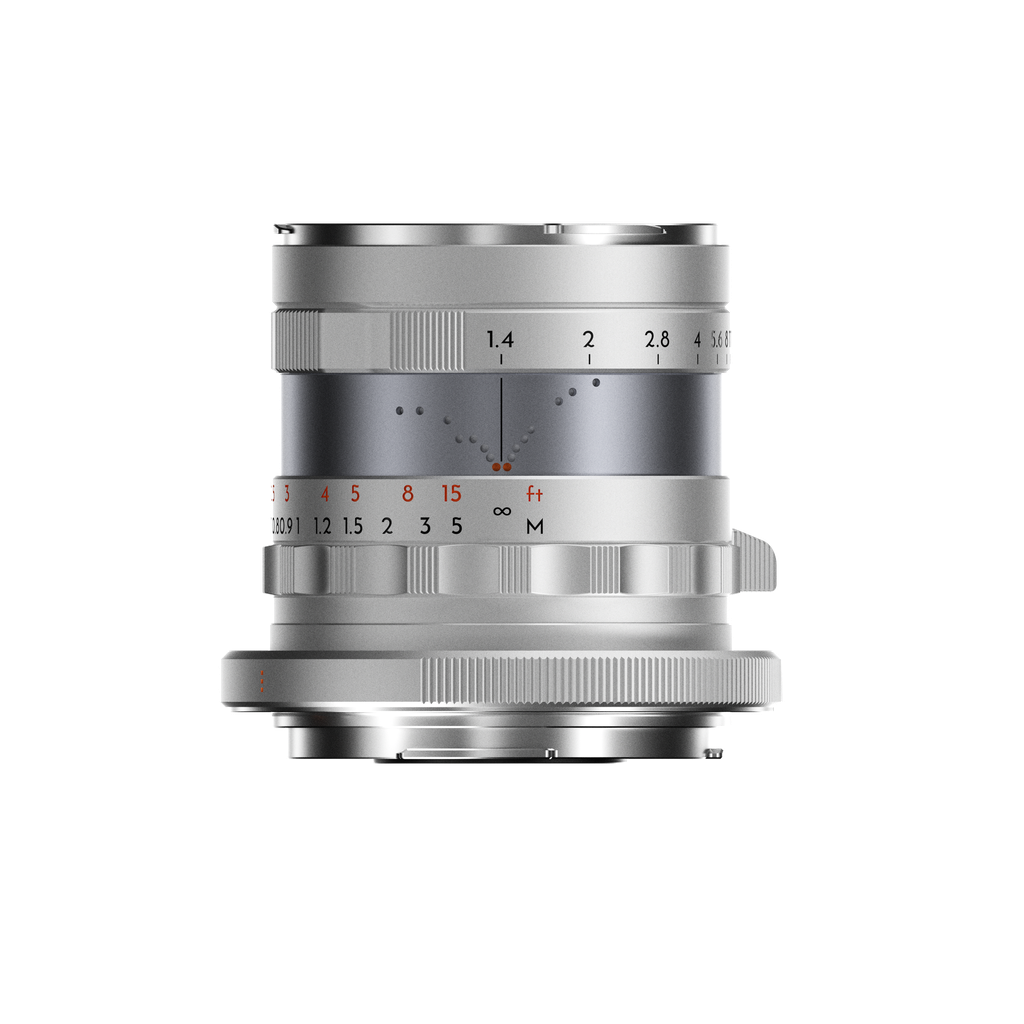 THYPOCH Full-frame Photography Lens Simera 35mm f1.4 for  Canon RF Mount - Silver
