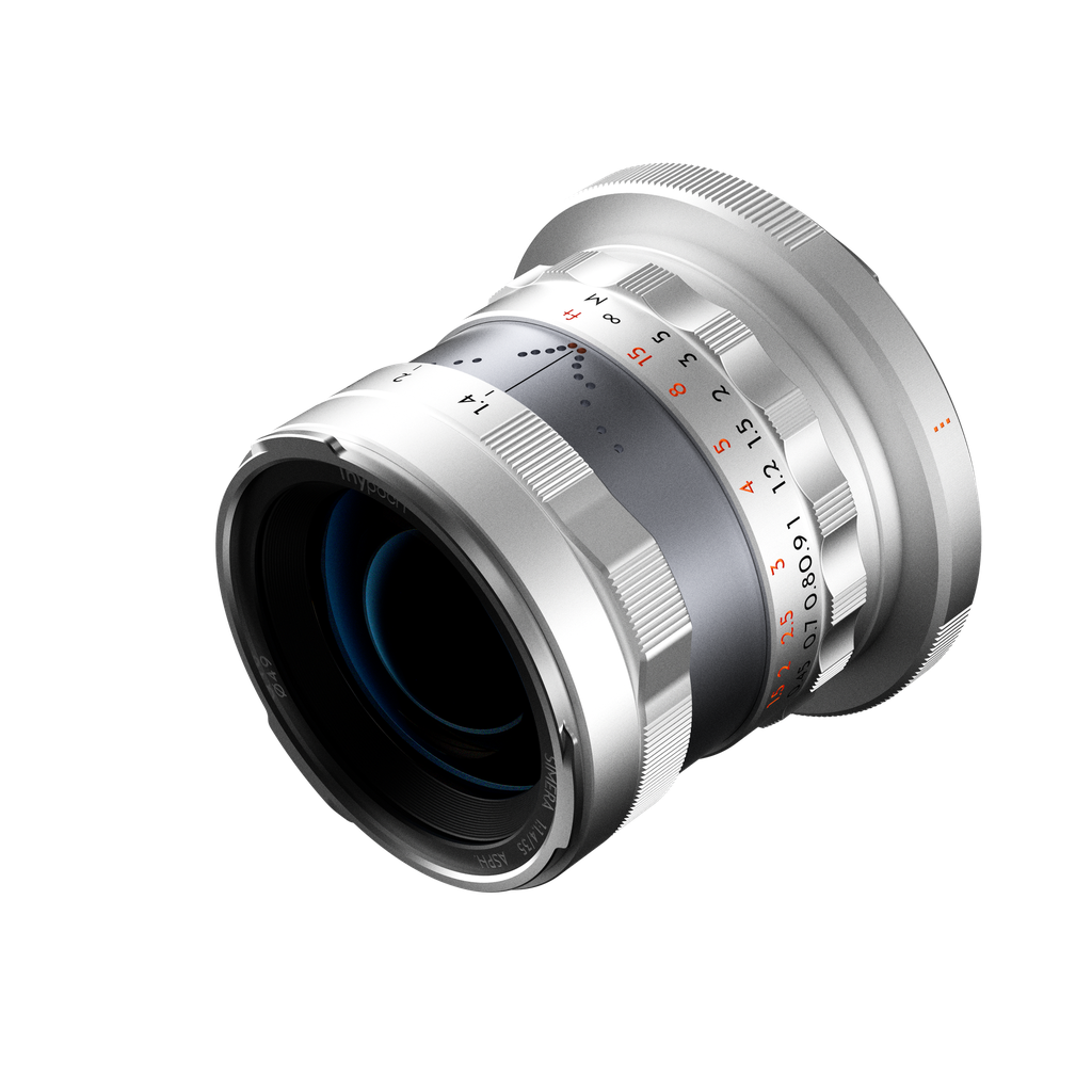 THYPOCH Full-frame Photography Lens Simera 35mm f1.4 for  Canon RF Mount - Silver