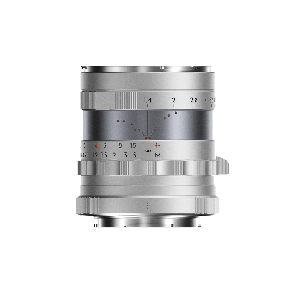 THYPOCH Full-frame Photography Lens Simera 35mm f1.4 for  Fujifilm X Mount - Silver