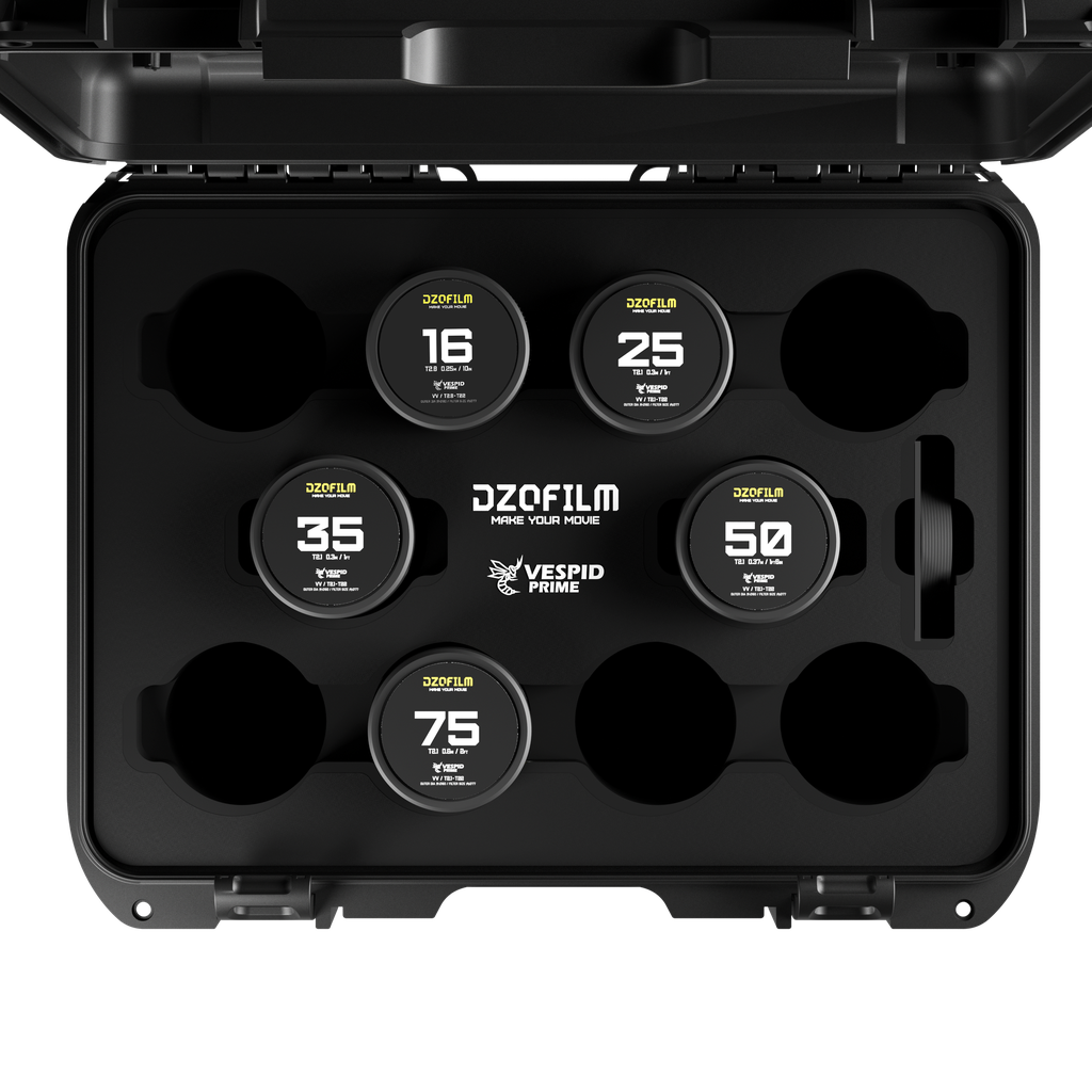 DZOFILM Vespid Prime 5-lens Kit V2-16/25/35/50/75mm with case (PL+EF)