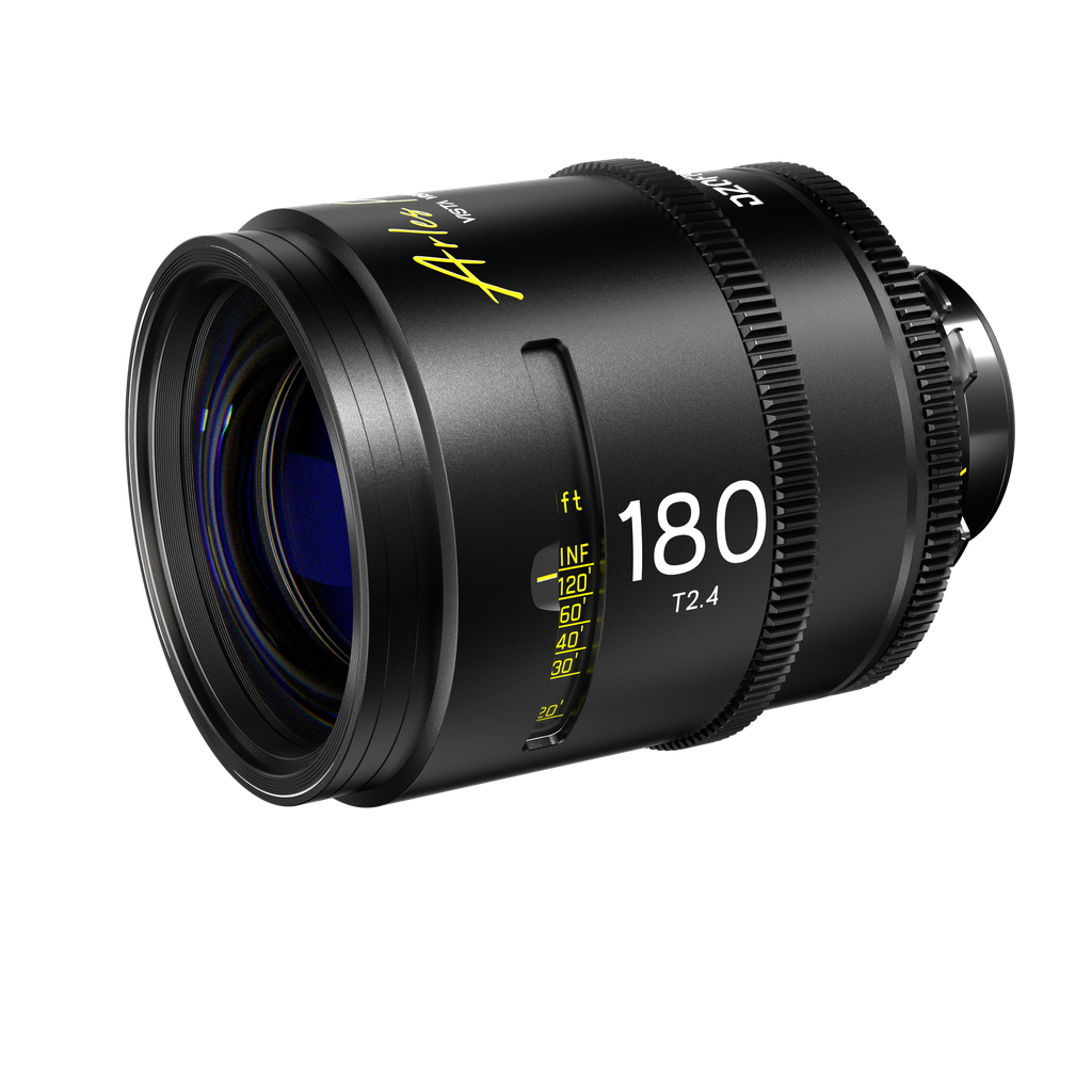 DZOFILM Arles 180mm T2.4 FF/VV Prime Cine Lens for PL (metric)