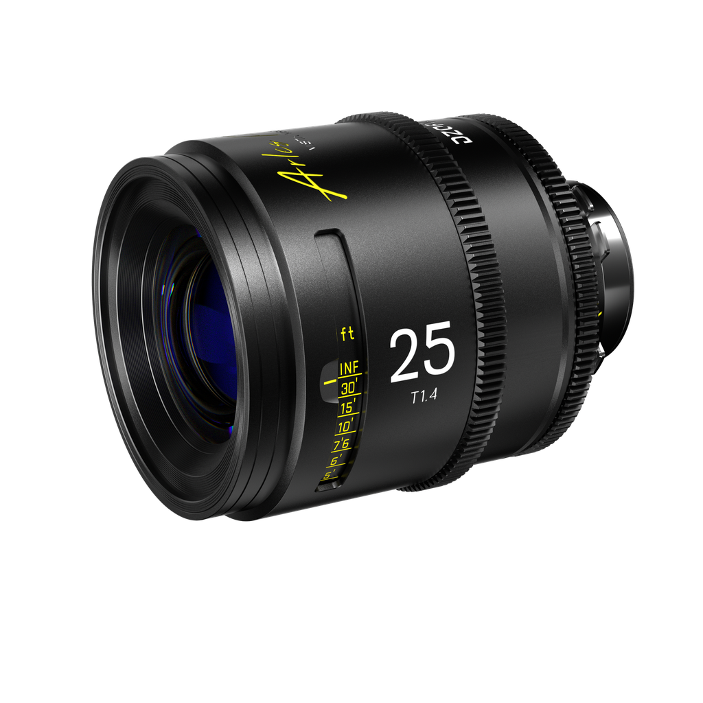 DZOFILM Arles 25mm T1.4 FF/VV Prime Cine Lens for PL (imperial)