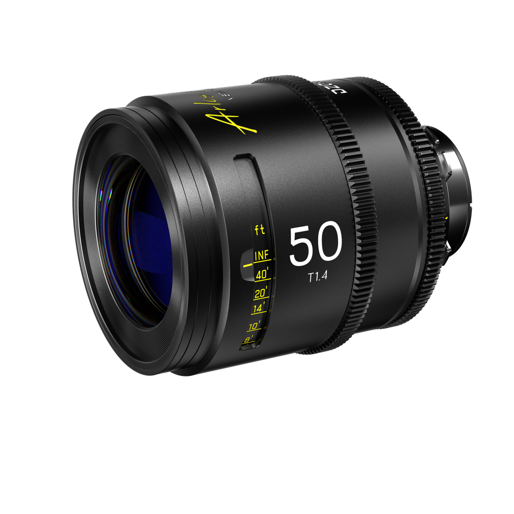 DZOFILM Arles 50mm T1.4 FF/VV Prime Cine Lens for PL (imperial)