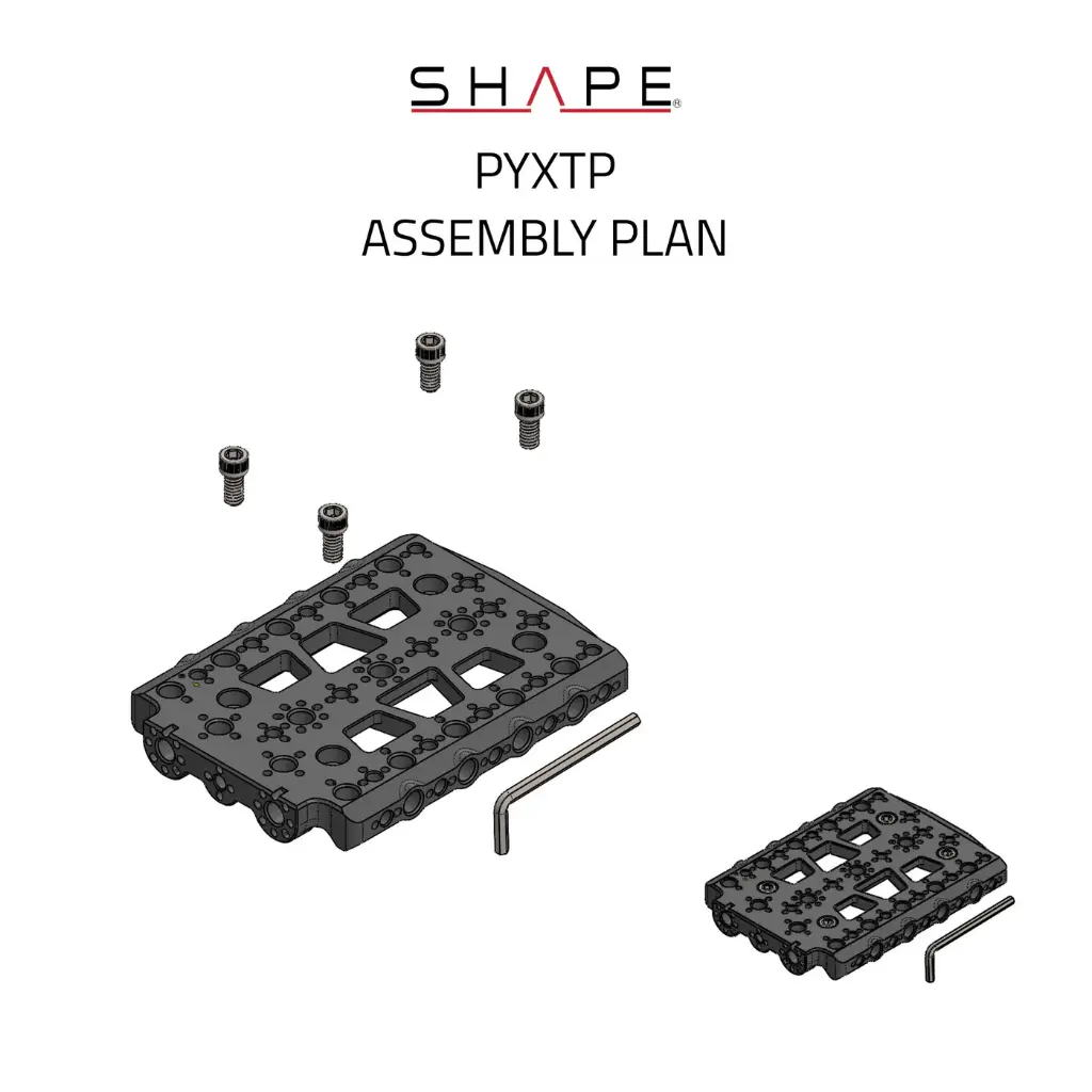 SHAPE TOP PLATE FOR BLACKMAGIC PYXIS 6K
