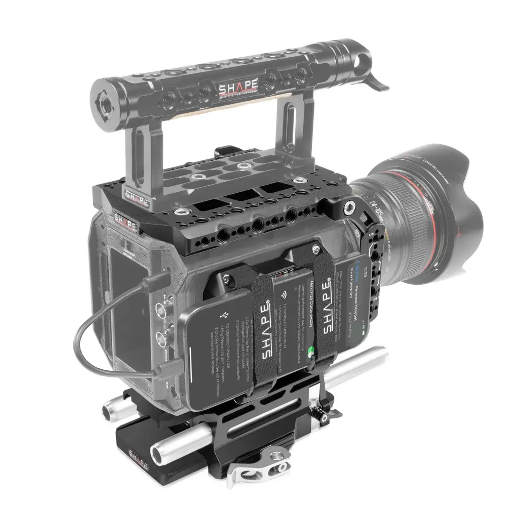 SHAPE CAGE FOR BLACKMAGIC PYXIS 6K WITH 15mm LWS ROD SYSTEM