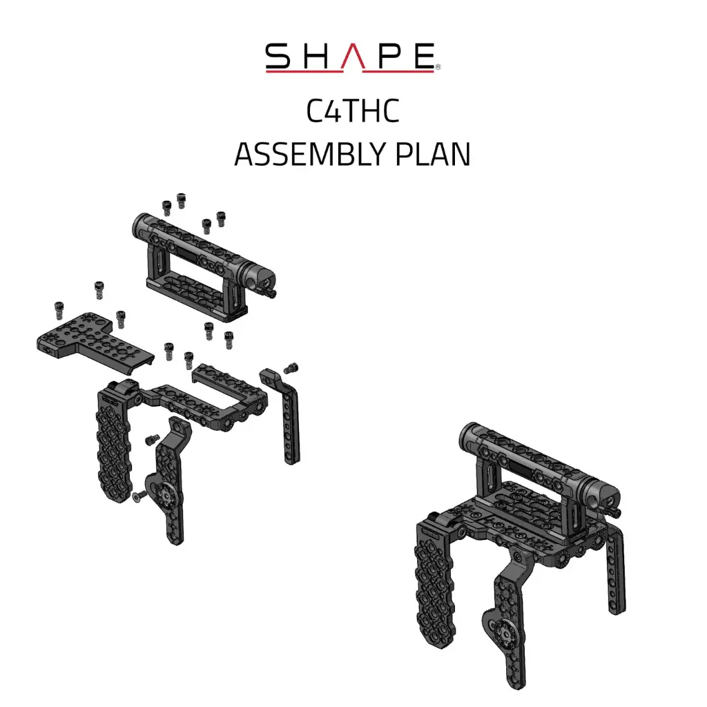 SHAPE CANON C400 CAGE WITH TOP HANDLE