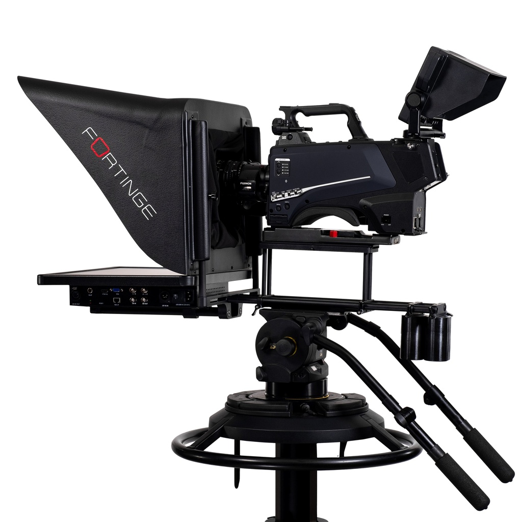 Fortinge 19" HIGH BRIGHTNESS STUDIO 
TELEPROMPTER with IP Input