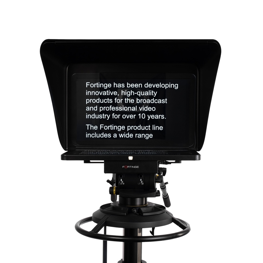 Fortinge 24" STUDIO TELEPROMPTER 
with IP Input