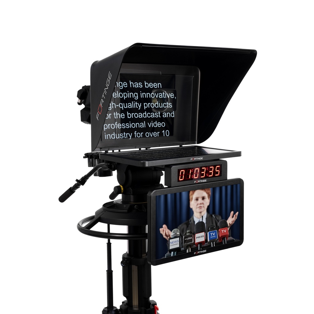 FORTINGE ERA LITE HB SDI 24" HIGH BRIGHTNESS STUDIO TELEPROMPTER with SDI SOLUTION
