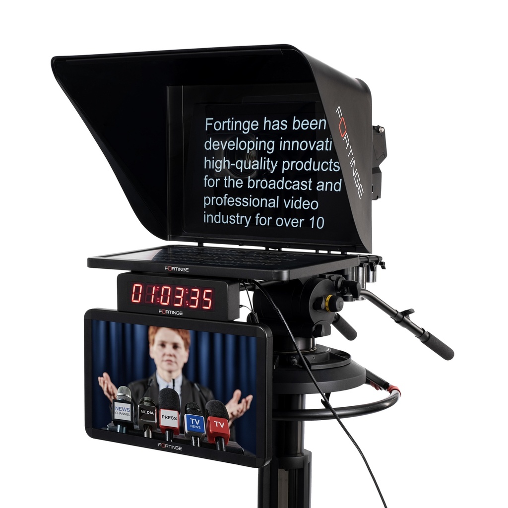FORTINGE ERA LITE HB SDI 24" HIGH BRIGHTNESS STUDIO TELEPROMPTER with SDI SOLUTION